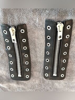 Rag & Bone 
Removable leather lace-in zipper panels